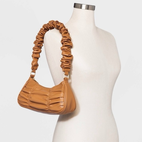 Wild Fable Baguette Shoulder Handbag in Brown - Picture 2 of 6